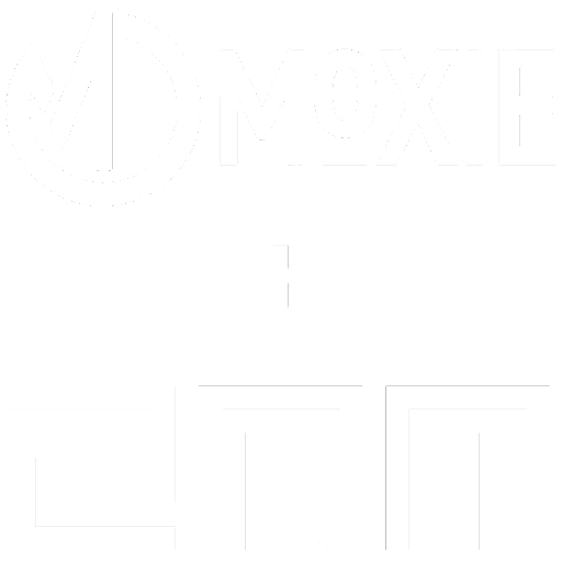 Moxie and 2RM logos